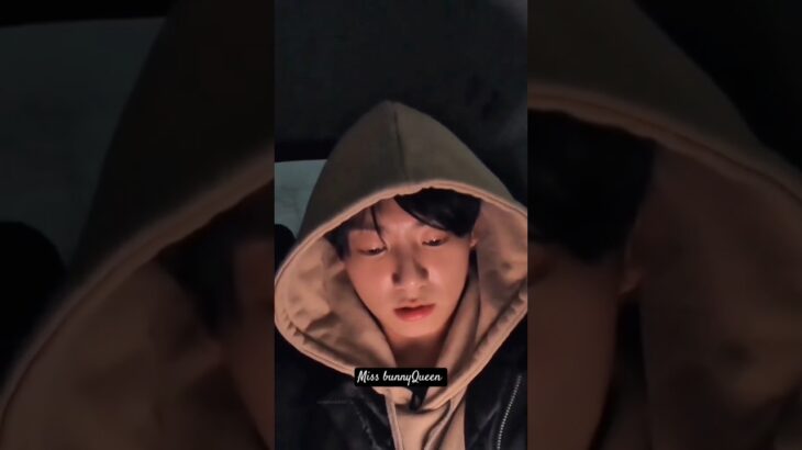 jacket hoodie brown in combination handsome face 😎 Jungkook #jungkookedit #viralvideo #btsjk