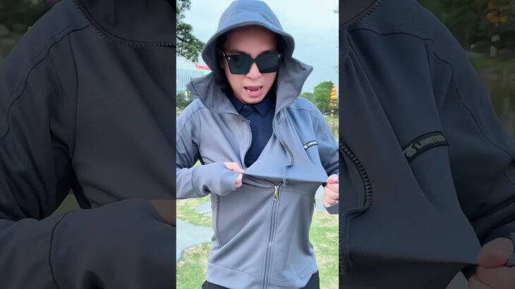 Áo chống nắng 2 lớp, che chán, tay xỏ ngón