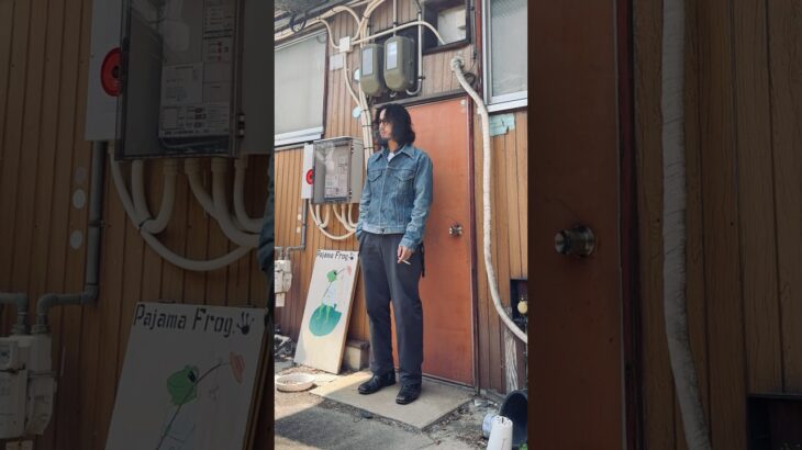 デニムジャケットコーデ#古着#アメカジ #ootd