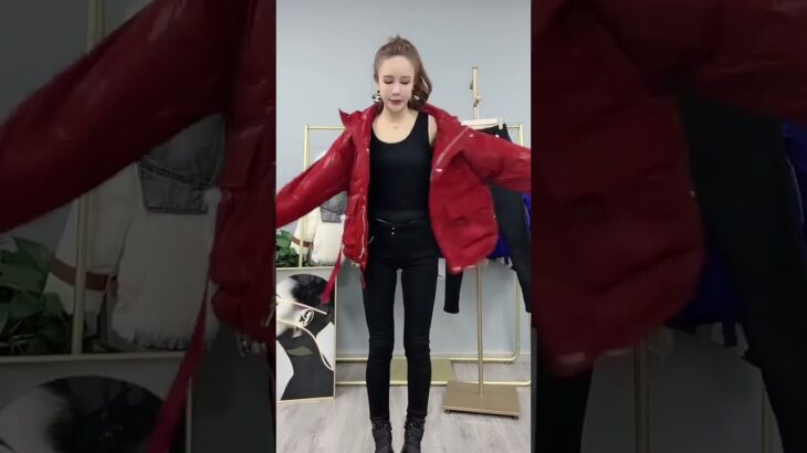 part 259..I like this set of hooded non-wash jacket + fleece high waist pants so much#