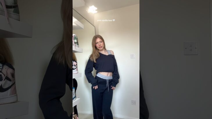 pink vanilla haul #tryonhaul #spring #jacket #youtubeshorts