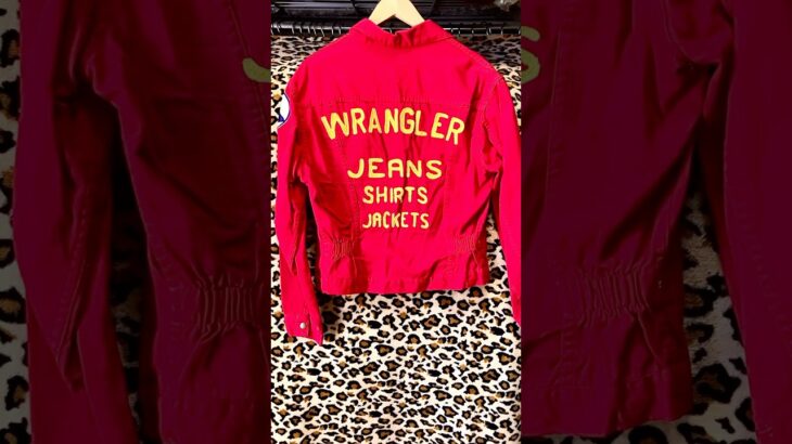 #shorts 鬼レア‼️50s 〜【Wrangler 12MJZ】【チャンピオンジャケット】【ヴィンテージ】‼️※チャンピオンのネーム刺繍入り‼️BIGサイズ‼️