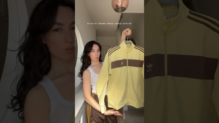 styling my adidas track jacket with me… #ootd #adidas #grwm #springdiaries