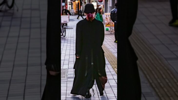 yohji yamamoto pour homme A/W24-25のロングジャケットを主役に#服紹介 #ファッション#メンズファッション  #yohjiyamamoto #fashion
