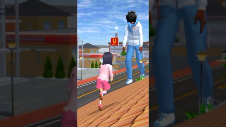 ホワイトジャケットモンスター01😱😱#サクラスクールシミュレーター #アプリ#マイクラ #サイコパス #小学校