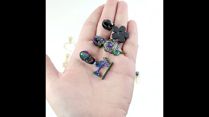 10/30pcs 5# Zipper Slider for Nylon Zips Jacket Bag Purse Pockets Zippe