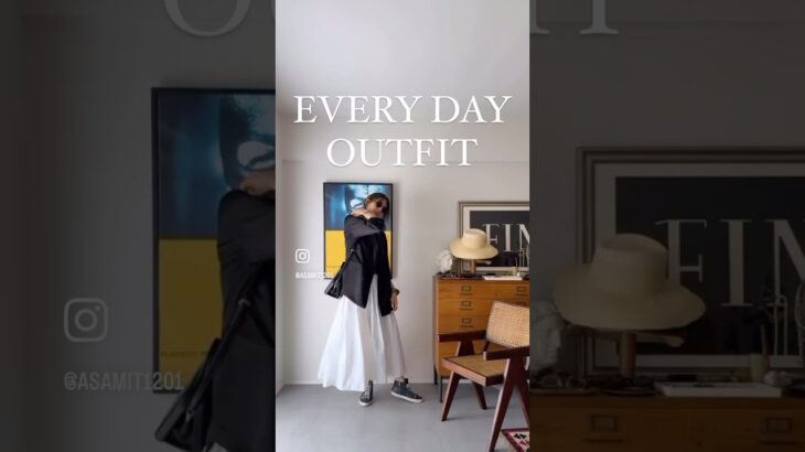 【50代の毎日コーデ】また肌寒くなったので、Tシャツとジャケット、スニーカーの組み合わせ