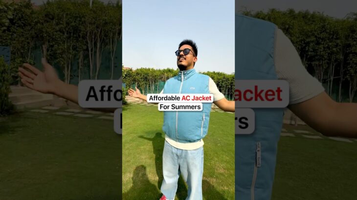 AC Jacket For Extreme Summers! ❄️