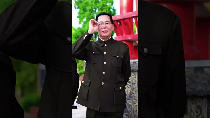 Army Green Zhonshan Jacket and Pant 2Pcs Suit Set