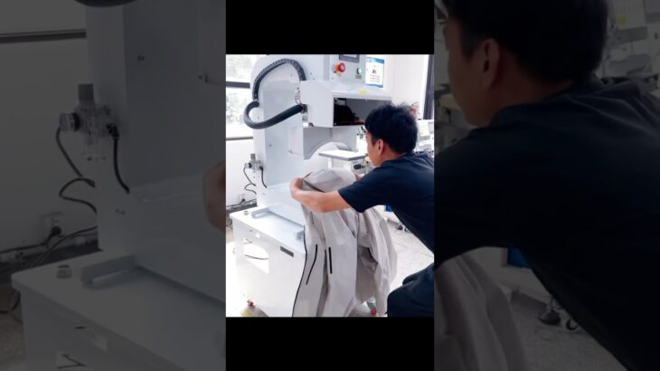 Automatic Garment Heat Press Machine #jacket #hat #sewingtutorial