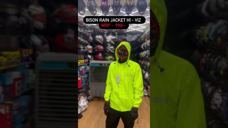 Bison rain jacket 🧥 #rain #rainproof #raidar #jacket #summer