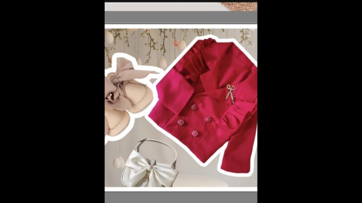 Blazer jacket for 6 to 7 year baby girls outfit #shortvideo #viralshorts @Nworkfashion