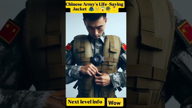 Chinese Army’s Life-Saving Jacket #shortsfeed #shortsvideo #shorts #tiktok #ytshorts #youtubeshorts