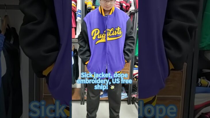 Customjerseyspro.com: Supply Best Custom Purple Jacket For Sale