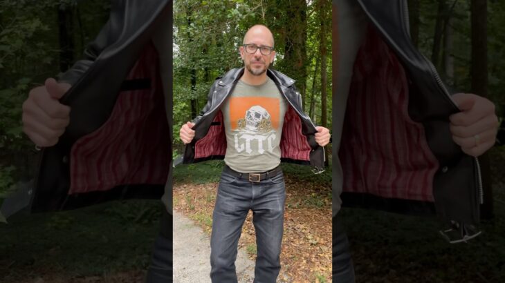 Day 22/30 Breaking in Horsehide Vanson C2 Biker Jacket for My Shop (dudsbydel.com) #leatherjacket