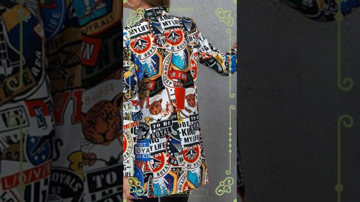 Fashion Trend Graffiti Printing Logo Plate Ladies Suit Jacket