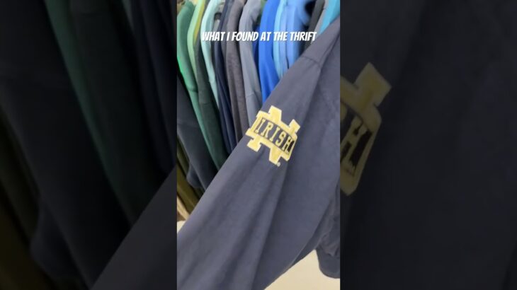 Found this vintage Notre Dame jacket yesterday thrifting