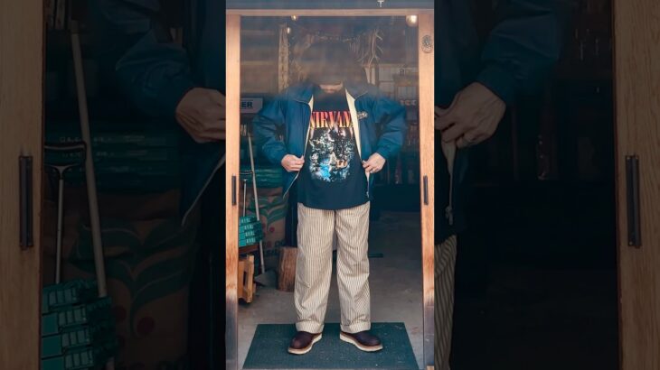 GAP × BOSS jacket outfit / ギャップ × ボスジャンコーディネート #ootd