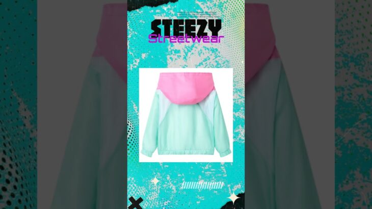 Kids’ Hooded Jacket with Zip Multicolour 104