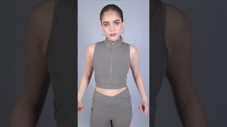 Ladies Jacket Top Sportswear Workout Sport Shorts  #workoutclothes #gymclothes #fitnessclothes #fit