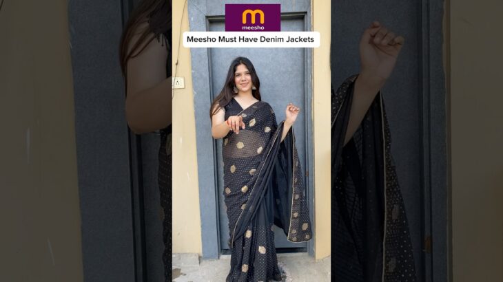 Meesho Denim Jacket Haul ❤️ #haul #meesho #denimjacket #summer #explorepage #viral #shorts #youtube