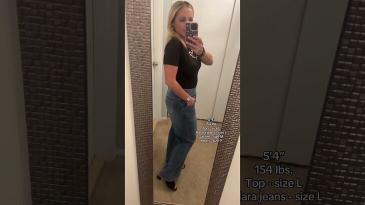 OOTN. Dinner outfit. Jeans outfit. Leather jacket outfit. Neutral outfit. Wide leg jeans. OOTD.