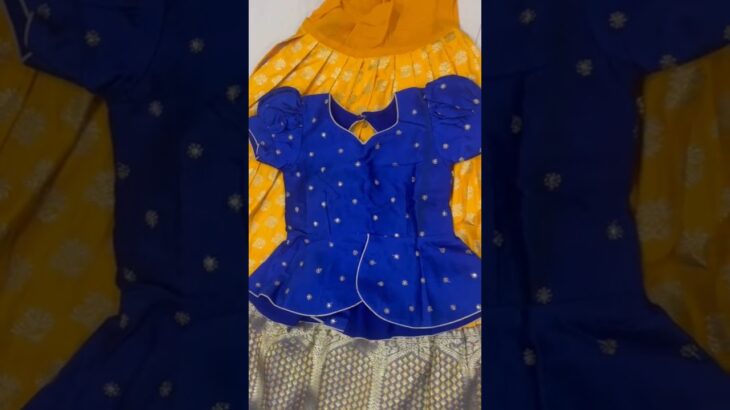 Pattu Langa Jacket | Kids | Pattu Lehenga Blouses #mimivlog @AshwinisNestVlogs