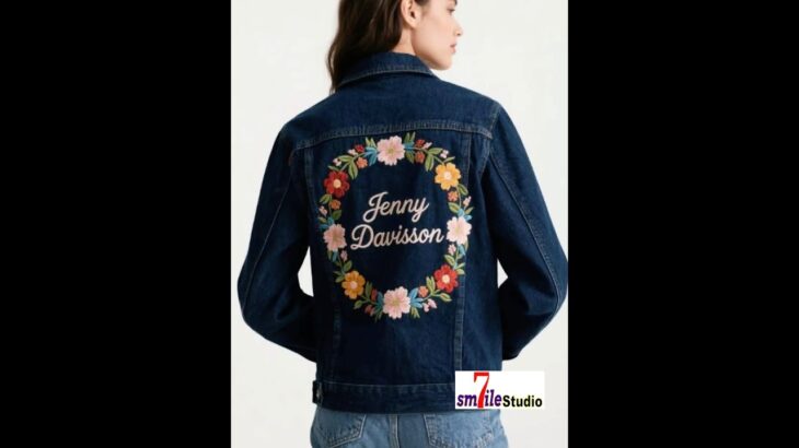 Personalized Embroidered Denim Jacket – Unique Gift for Weddings & Special #denimjackets#outfitstyle