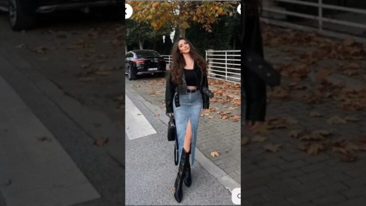 Slay the Street Style – Denim & Leather Jacket Look on a Budget from Meesho 😎 #shorts #meesho