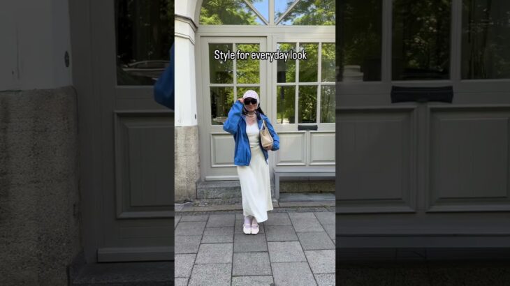 Sporty jacket is a must for this spring 😉