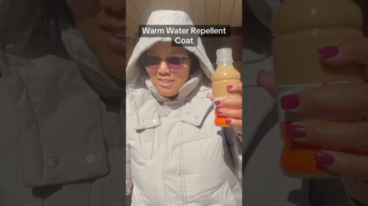 Tested: A Water Repellent Coat Perfect for Winter #Jacket #WinterCoat