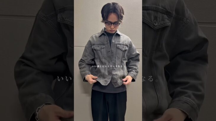 【UNIQLOデニムジャケット】春の革靴コーデ #ローファーコーデ #ローファー #革靴コーデ #革靴 #uniqlo購入品 #uniqloコーデ