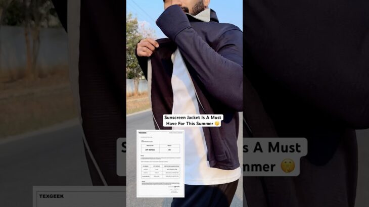 Viral Sunscreen Jacket Protect You From Harsh UV Rays #shorts #ytshorts #amazon