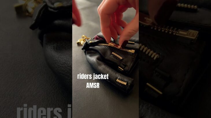 #amsr #ライダースジャケット #革ジャン#zipper