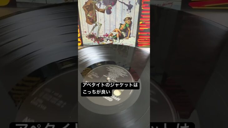 ジャケットはこっち！#ガンズアンドローゼズ #gunsnroses #appetitefordestruction #axelrose #slash #lespaul