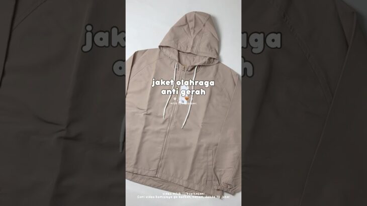 jaket oversize buat olahraga 🤎🎧