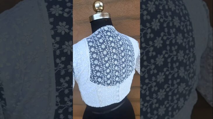 net jacket blouse 🤗 #krishnacreationbypritijain #blousedesign