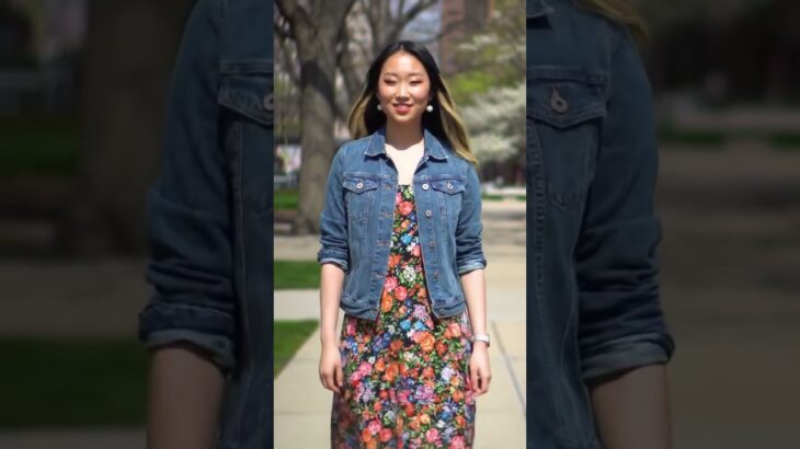 春の着回し！定番デニムジャケット3コーデ