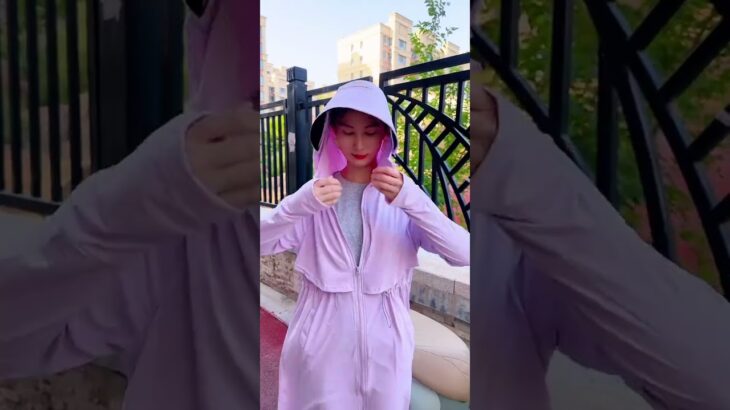 A discreet sun-protective jacket is a must-have item when going out. #shorts