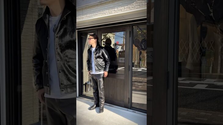 BILTBUCK｜Lot.625 Hair On Horsehide King Shawl Jacket -Black- #革ジャン