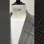 “DRAGO”社生地使用のティトアレグレットのジャケットコーデ🤎💚🤍