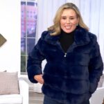 Dennis Basso Zip Front Sculpted Faux Fur Jacket on QVC
