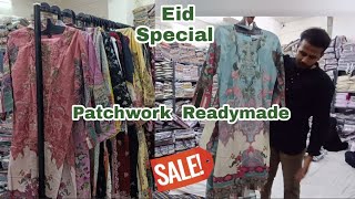 Dhamaka Offer Eid Special Readymade Lawn Patchwork Suits | Buy Mixed Sizes & Designs wholesale Price