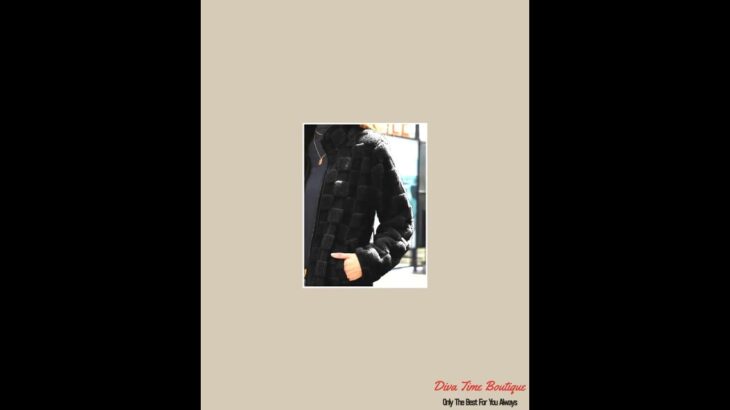 Fuzzy Checkered Zip Up Jacket