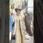 店内エアコンで寒かったので秋物の高級カンタジャケットを誰よりも先にGET 買ったやつ着てみました！#エスニックファッション #エスニック