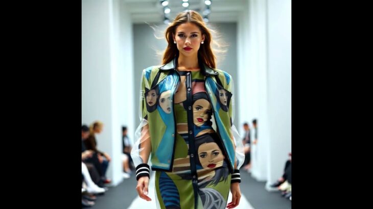 Graphics Dress & Jacket #maximalistfashion #fashion #fashionweek #womensfashion #stylesolutions