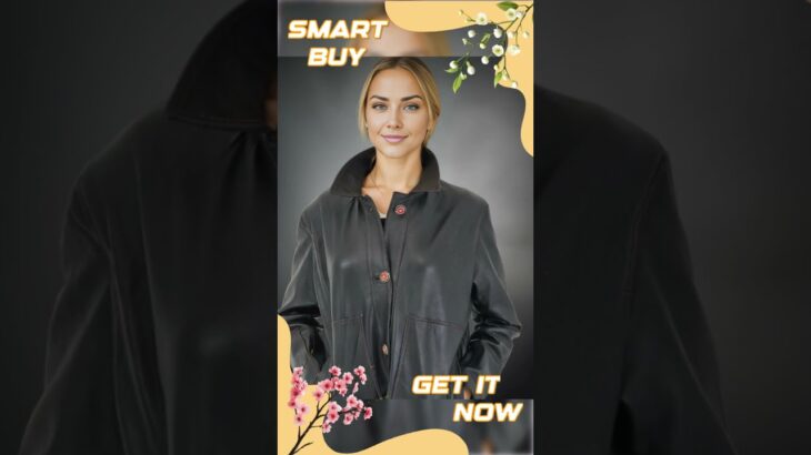 Handcrafted Oversized Sheepskin Leather Trucker Jacket – Stylish & Timeless Red Stitch