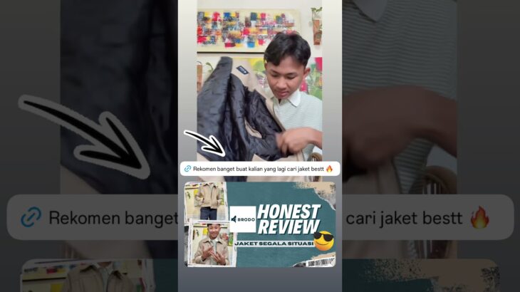 Jaket Kece Produk Lokal Yang Kualitasnya Super Best – BRODO Cropped Jacket🔥 | TasMan Review