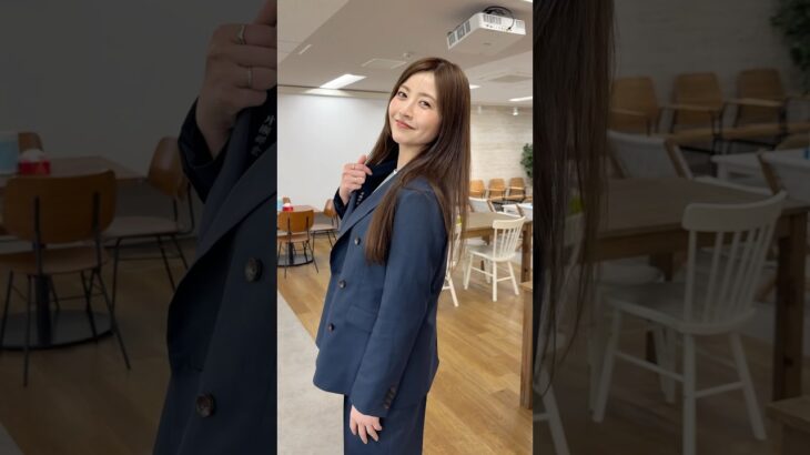 片瀬那奈の人生初オーダースーツ #片瀬那奈 #KASHIYAMA #オーダースーツ #スーツ #ジャケット