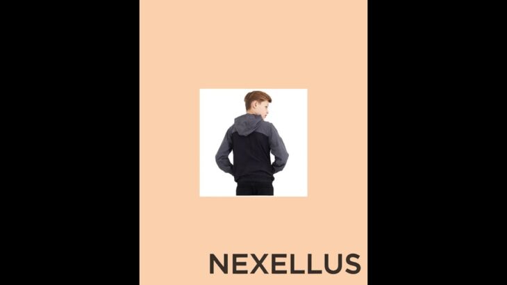 Kids brave soul ashblock hooded jacket